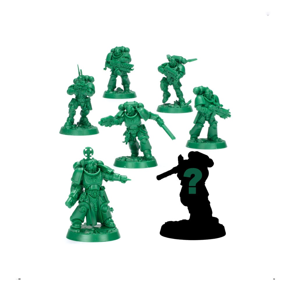 Warhammer Heroes Miniatures Dark Angels Display (8)