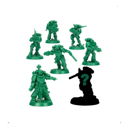Warhammer Heroes Miniatures Dark Angels Display (8)