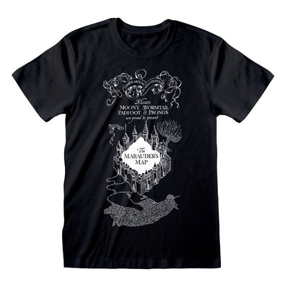 Harry Potter T-Shirt Marauders Map Size L