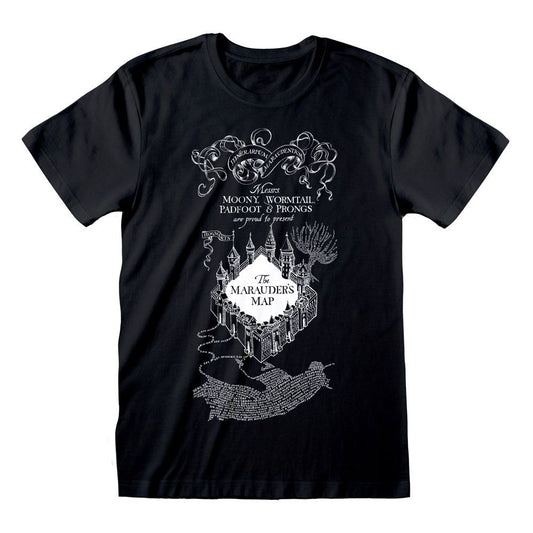 Harry Potter T-Shirt Marauders Map Size S