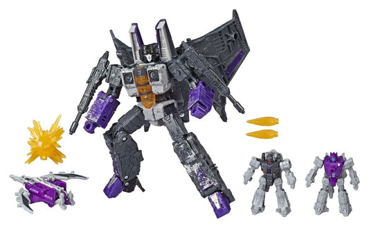 Transformers Generations War for Cybertron Voyager WFC-S27 Decepticon Phantomstrike Squadron 4-Pack - Final Strike Figure Series: Part 2