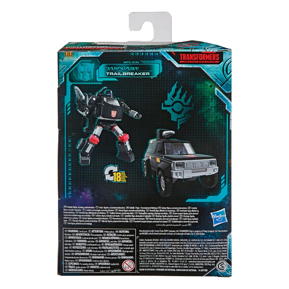 Transformers Generations War for Cybertron: Earthrise Deluxe Class Action Figure Trailbreaker 14 cm