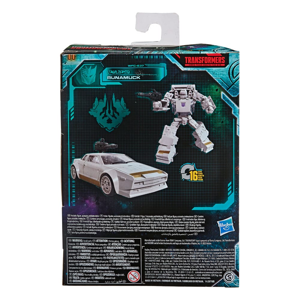Transformers Generations War for Cybertron: Earthrise Deluxe Class Action Figure Runamuck 14 cm