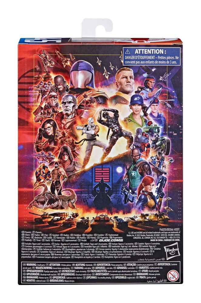 G.I. Joe Classified Series Action Figure 2023 Xamot Paoli 15 cm