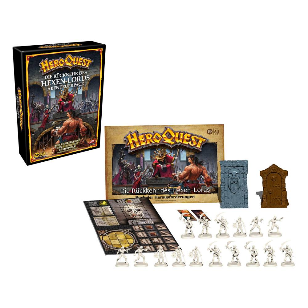 HeroQuest Board Game Expansion HeroQuest Die Rückkehr des Hexen-Lords Quest Pack german Board games and accessories