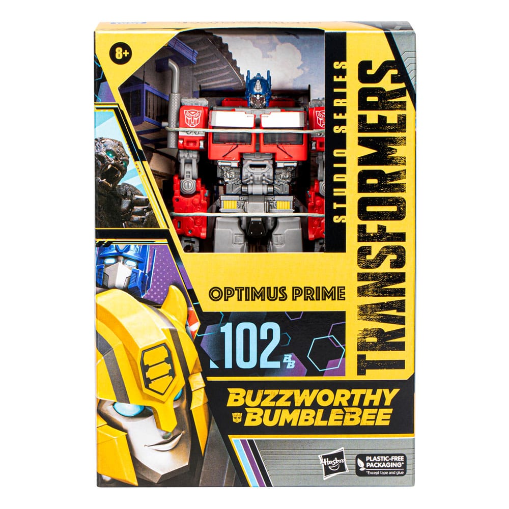 Transformers: Rise of the Beasts Buzzworthy Bumblebee Studio Series Action Figure 102BB Optimus Prime 16 cm Action