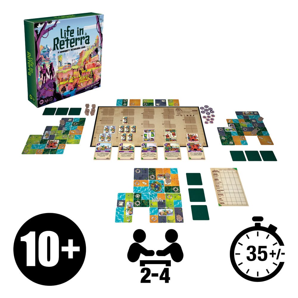 Life in Reterra Board Game *English Version*