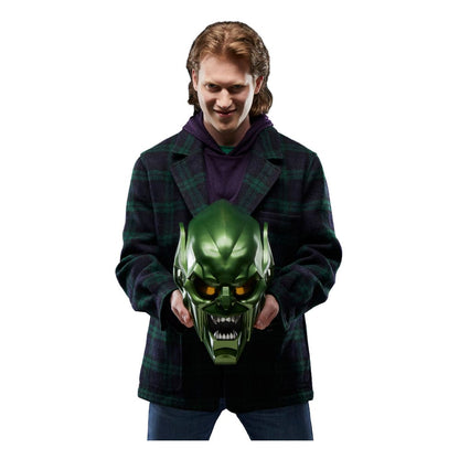 Spider-Man: No Way Home Marvel Legends Roleplay Replica Green Goblin Premium Helmet Action figures