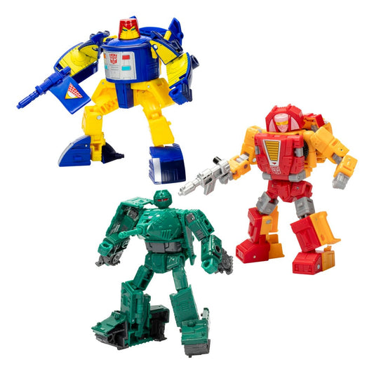 Transformers Legacy United Deluxe Class Action Figure 3-Pack Go-Bot Guardians 14 cm Action figures