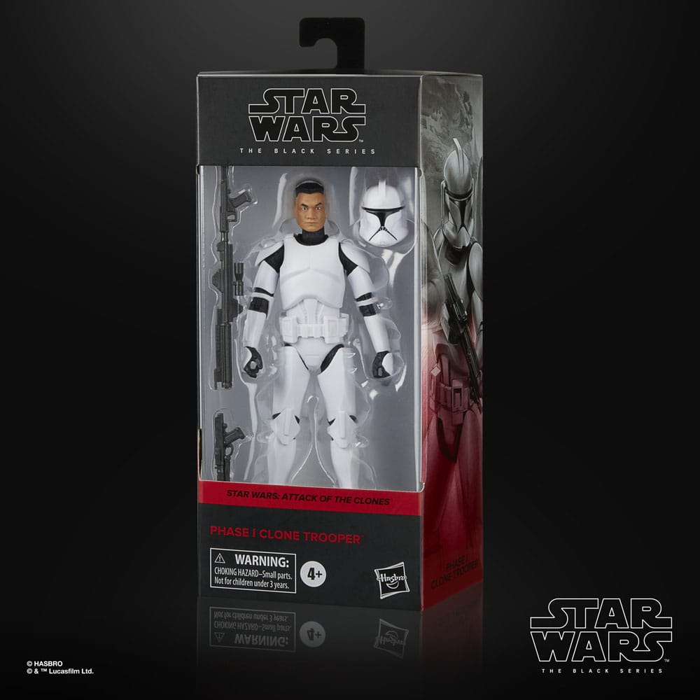 Star Wars Episode II Black Series Action Figure Phase I Clone Trooper 15 cm