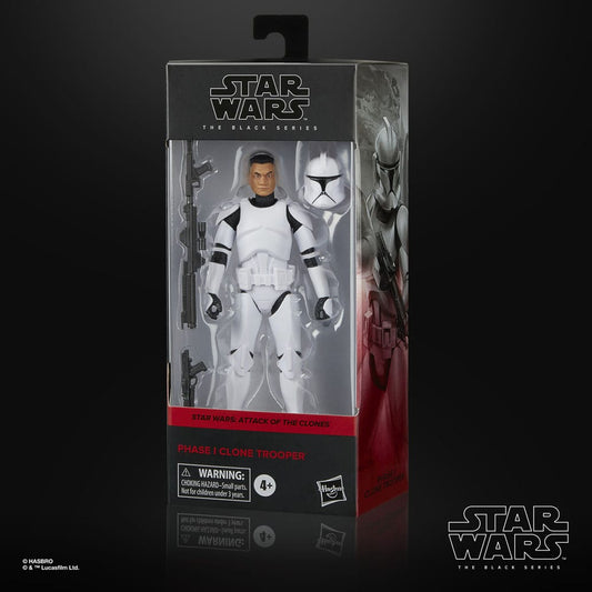 Star Wars Episode II Black Series Action Figure Phase I Clone Trooper 15 cm