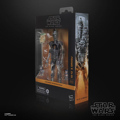 Star Wars: The Mandalorian Black Series Action Figure 2-Pack IG-12 & Grogu 15 cm Action figures