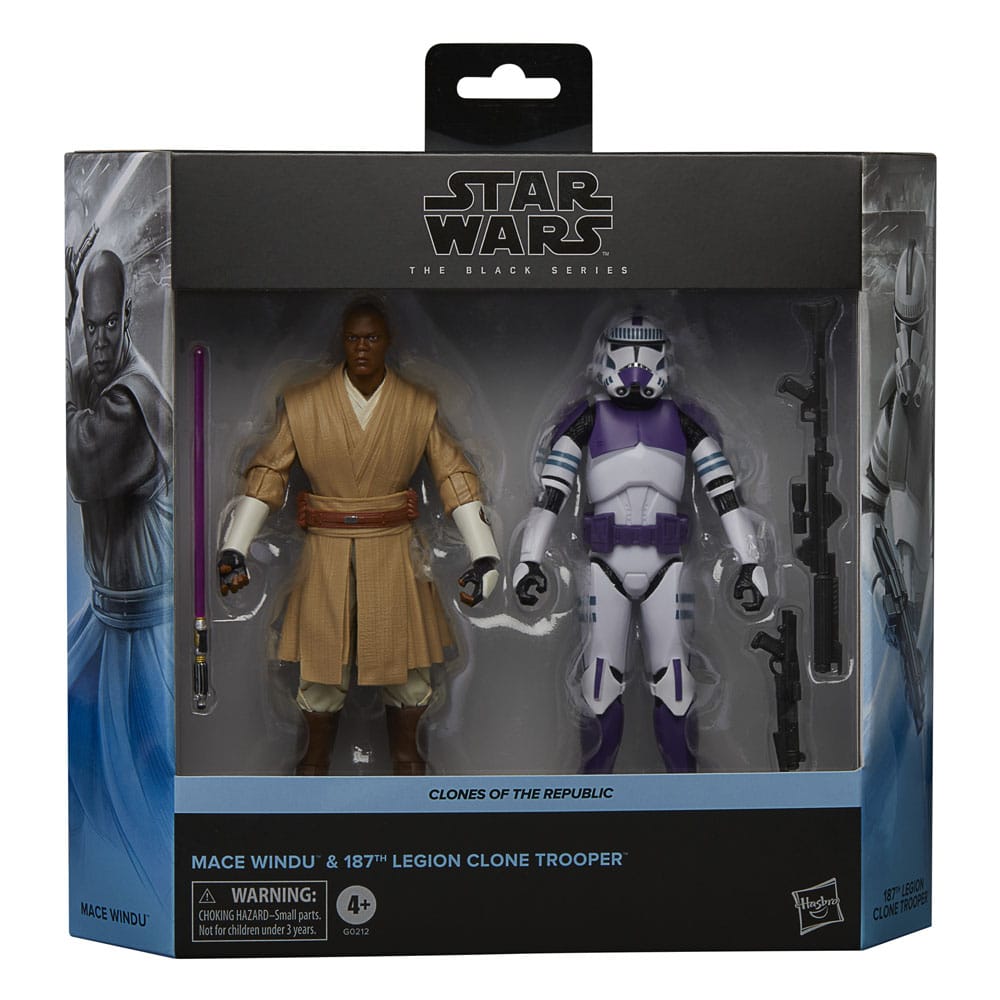 Star Wars: The Clone Wars Black Series Action Figure 2-Pack Clones of the Republic 15 cm