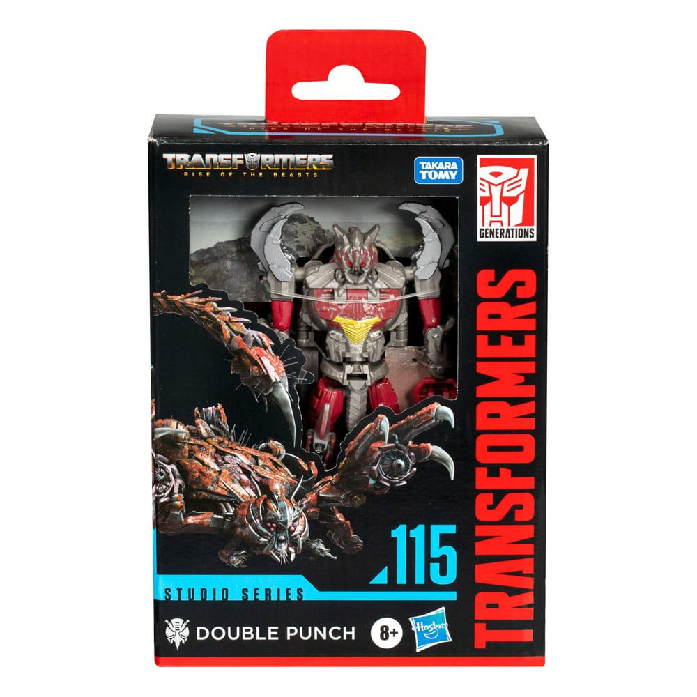 Transformers: Rise of the Beasts Generations Studio Series Deluxe Class Action Figure Double Punch 11 cm Action figures