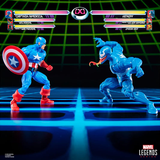 Marvel Legends Gamerverse Action Figure 2-Pack Captain America vs. Venom 15 cm Action figures