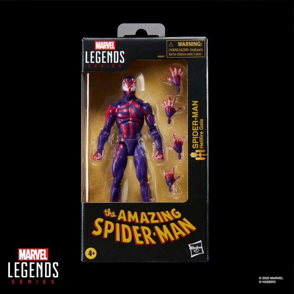 The Amazing Spider-Man Marvel Legends Action Figure Spider-Man Hellfire Gala 15 cm