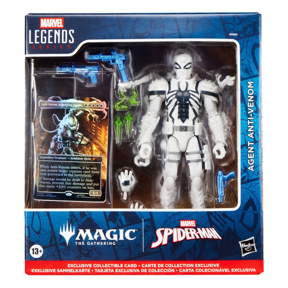 Marvel Legends Magic: The Gathering Action Figure Agent Anti-Venom (plus Exclusive Foil Magic: The Gathering Card) 15 cm