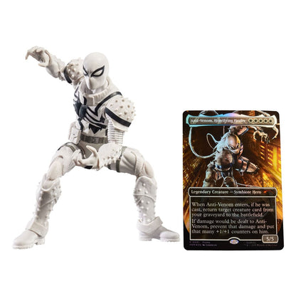 Marvel Legends Magic: The Gathering Action Figure Agent Anti-Venom (plus Exclusive Foil Magic: The Gathering Card) 15 cm