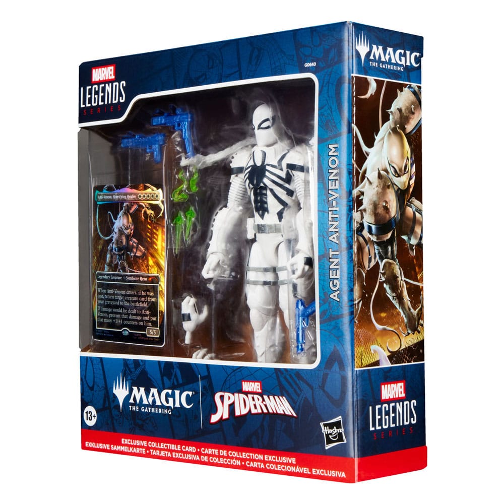Marvel Legends Magic: The Gathering Action Figure Agent Anti-Venom (plus Exclusive Foil Magic: The Gathering Card) 15 cm