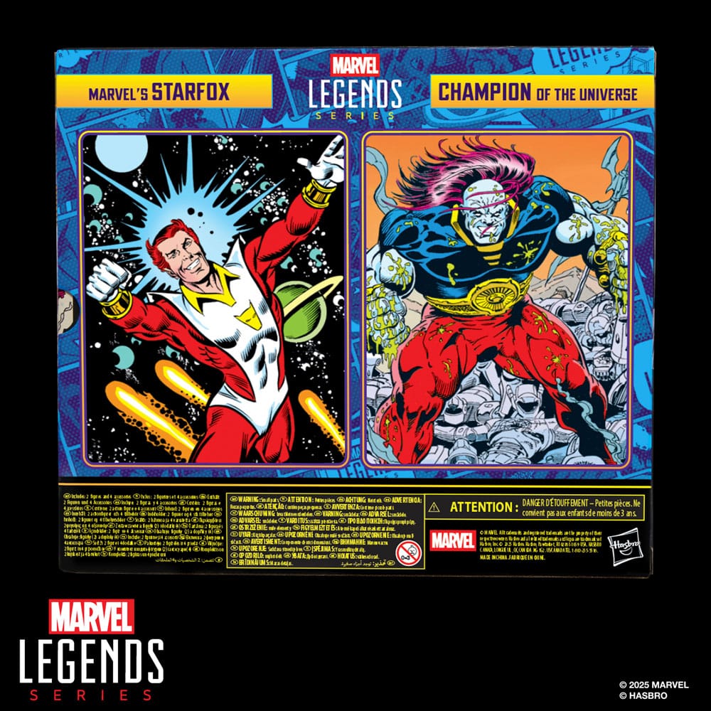 Marvel Legends Action Figure 2-Pack Marvel's Starfox & Champion of the Universe 15 cm