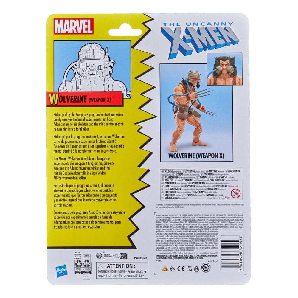 X-Men Marvel Legends Action Figure Wolverine (Weapon X) 15 cm