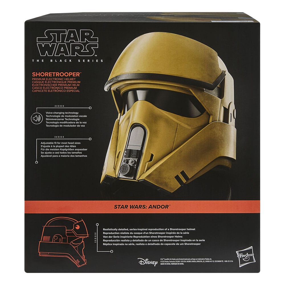 Star Wars: Andor Black Series Electronic Helmet Shoretrooper
