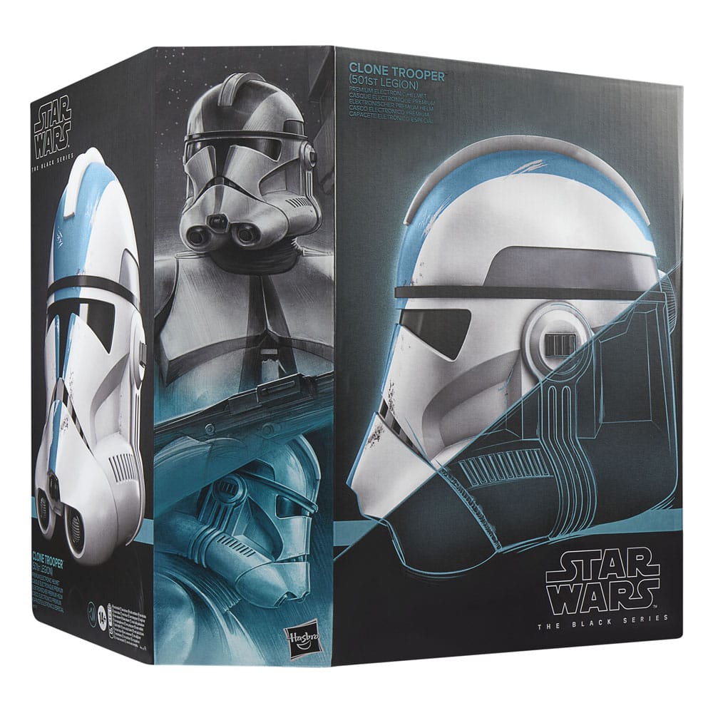 Star Wars: Ahsoka Black Series Electronic Helmet Clone Trooper (501st Legion)