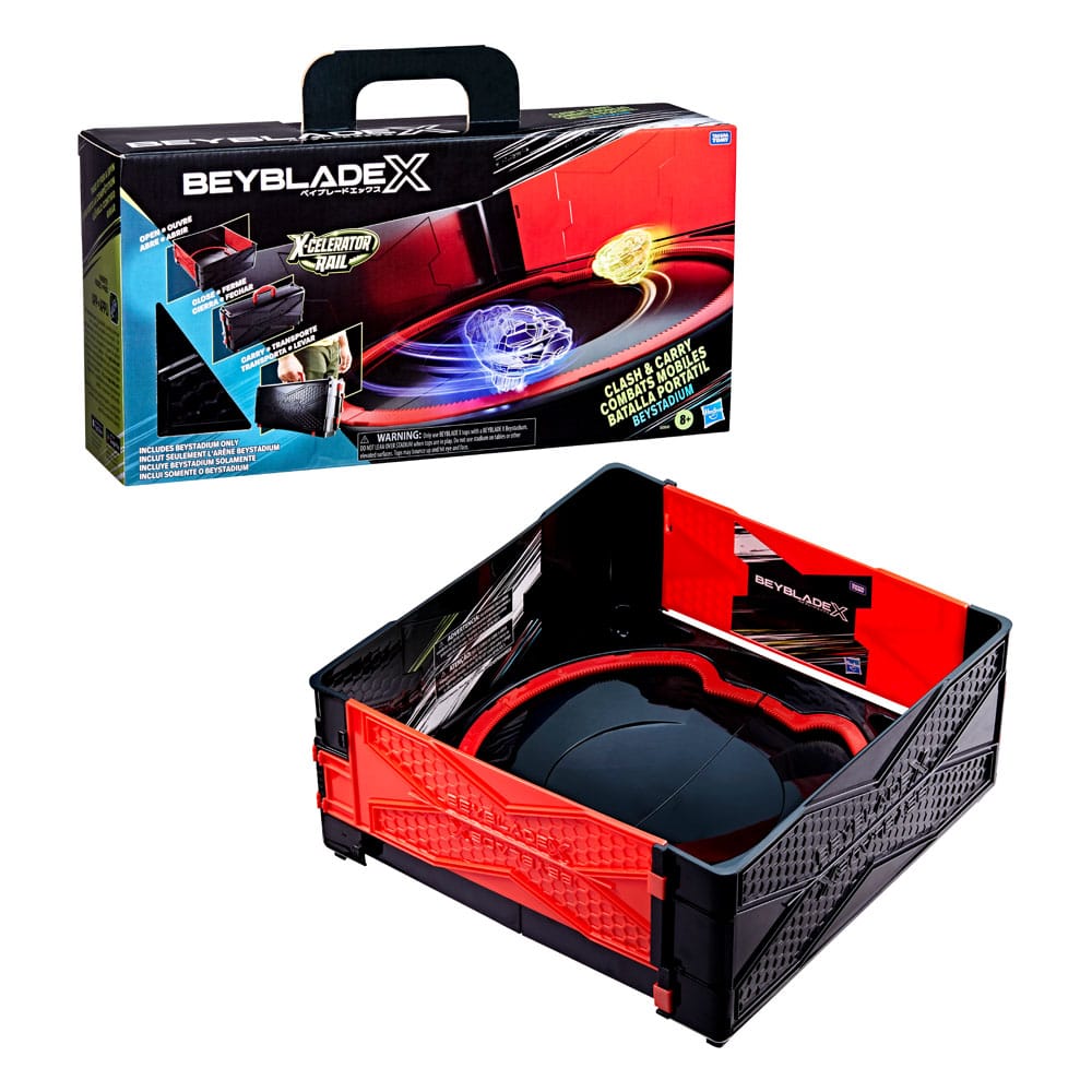 Beyblade X Beystadium Clash and Carry Beystadium