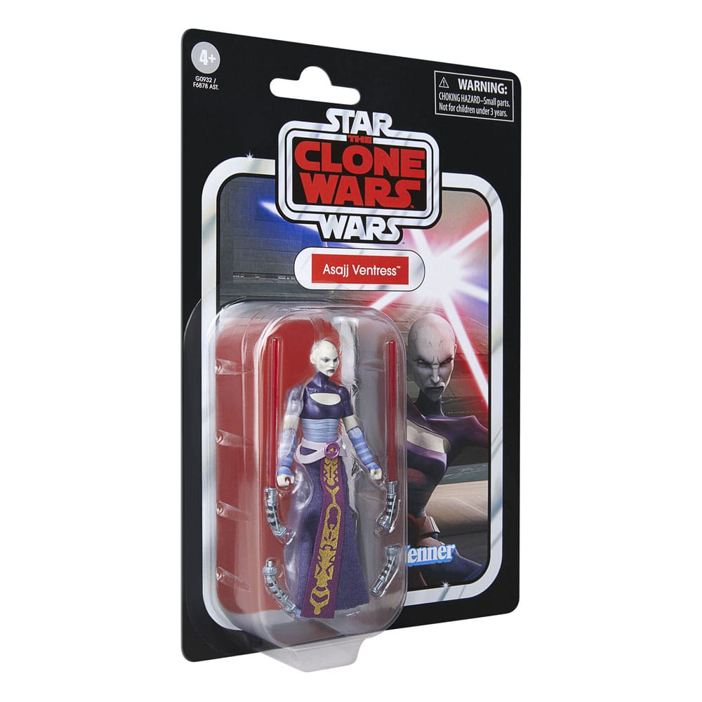 Star Wars: The Clone Wars Vintage Collection Action Figure Asajj Ventress 10 cm
