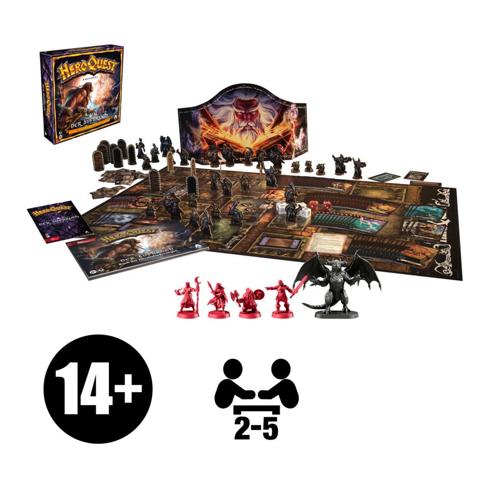 HeroQuest Board Game Der Aufbruch *German Version* Board games and accessories