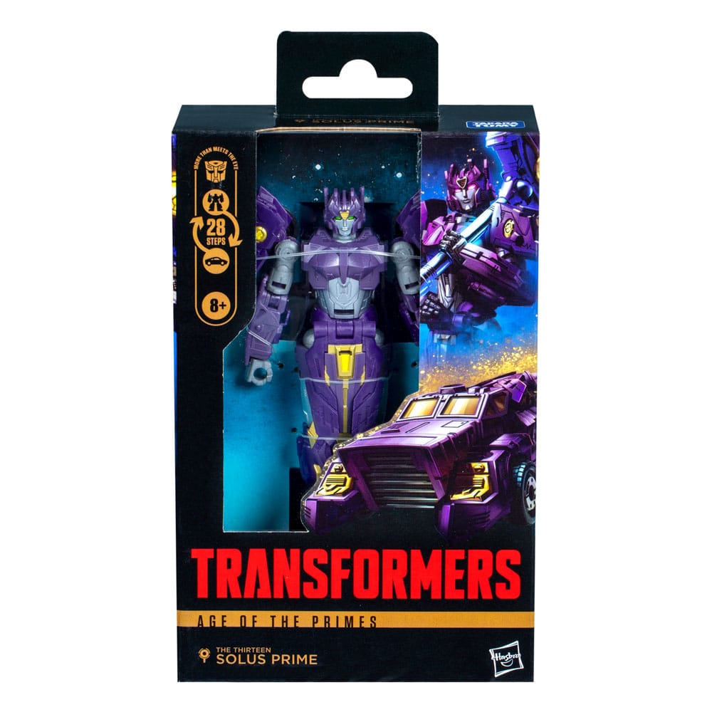 Transformers Age of the Primes Deluxe Class Action Figure The Thirteen Autobot Solus Prime 14 cm Action figures