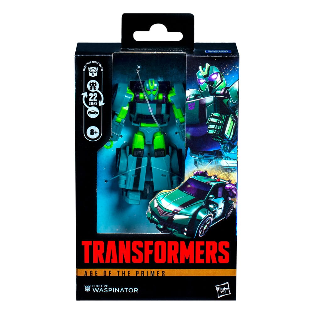 Transformers Age of the Primes Deluxe Class Action Figure The Thirteen Fugitive Waspinator 14 cm Action figures
