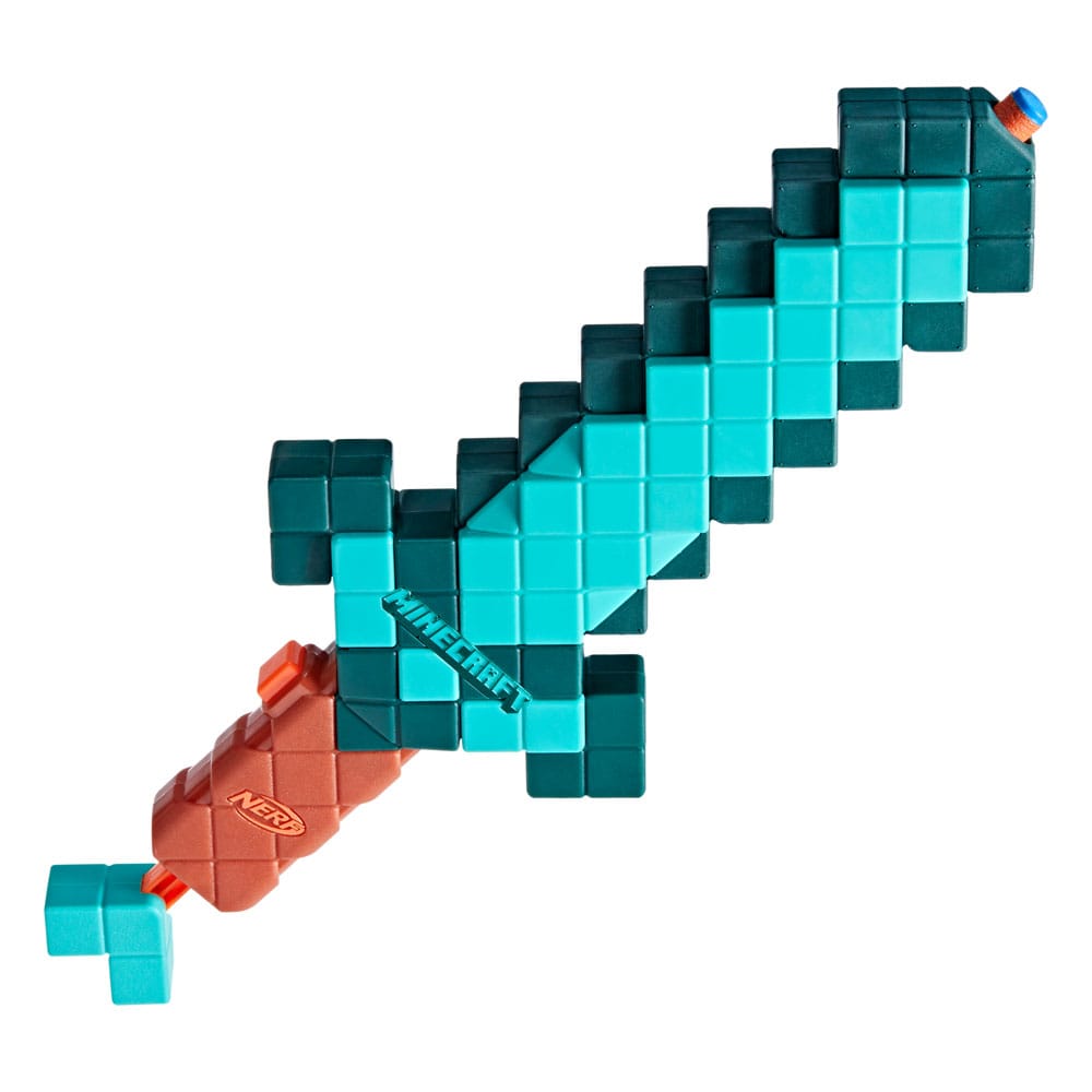 Minecraft NERF Dart-Firing Diamond Sword Action toys