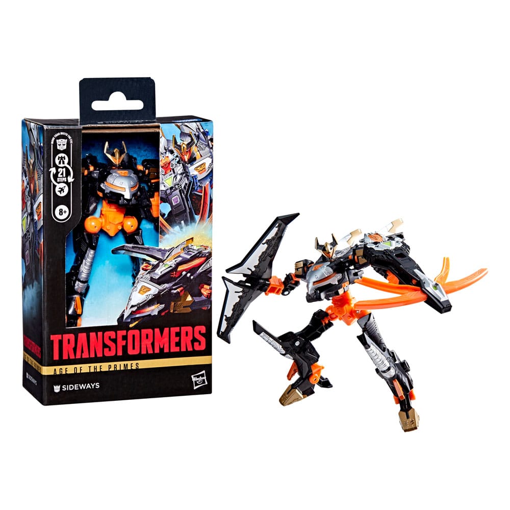 Transformers Age of the Primes Deluxe Class Action Figure Sideways 14 cm