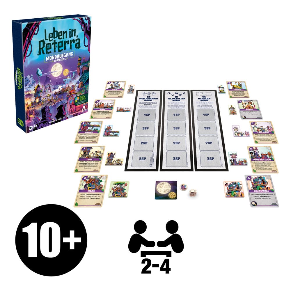 Leben in Reterra Board Game Expansion Mondaufgang *German Version*