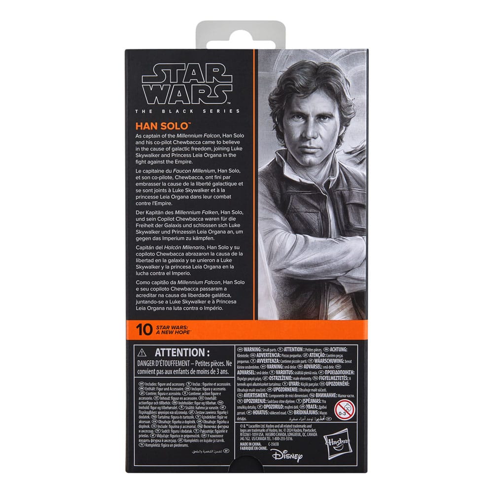 Star Wars Episode IV Black Series Action Figure Han Solo 15 cm Action figures