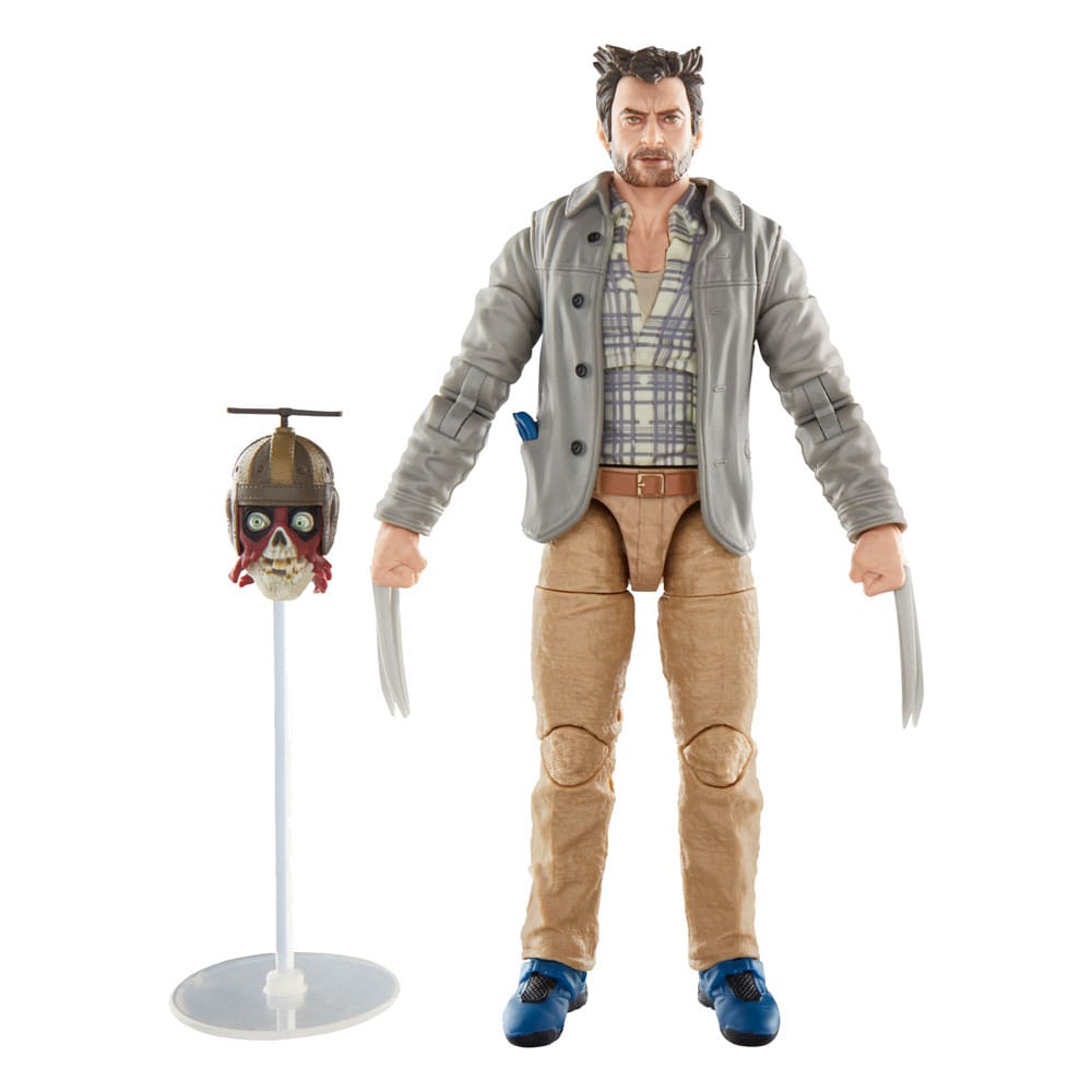 Deadpool & Wolverine Marvel Legends Action Figure Headpool with Marvel’s Logan 15 cm Action figures