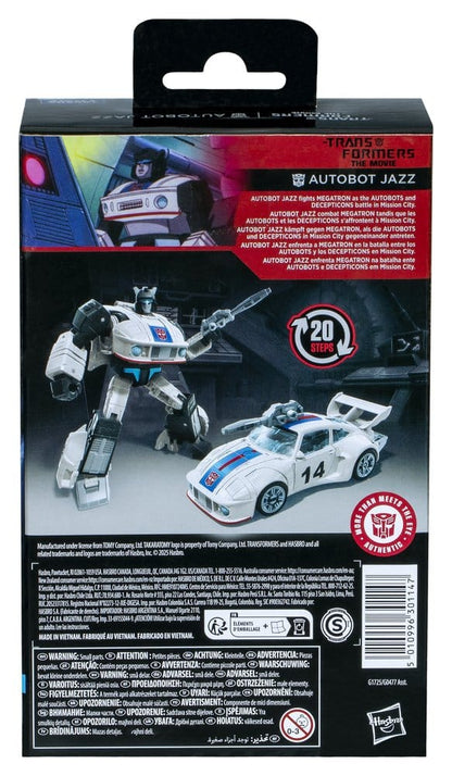 The Transformers: The Movie Studio Series Deluxe Class Action Figure Autobot Jazz 11 cm