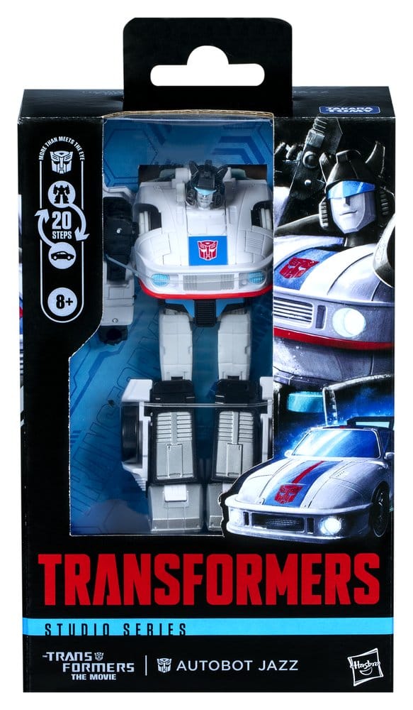 The Transformers: The Movie Studio Series Deluxe Class Action Figure Autobot Jazz 11 cm