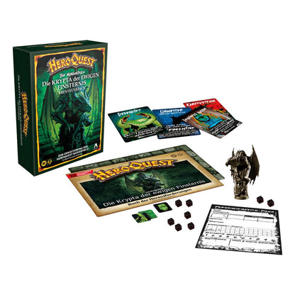 HeroQuest Board Game Expansion Die Krypta der ewigen Finsternis Quest Pack *German Version*