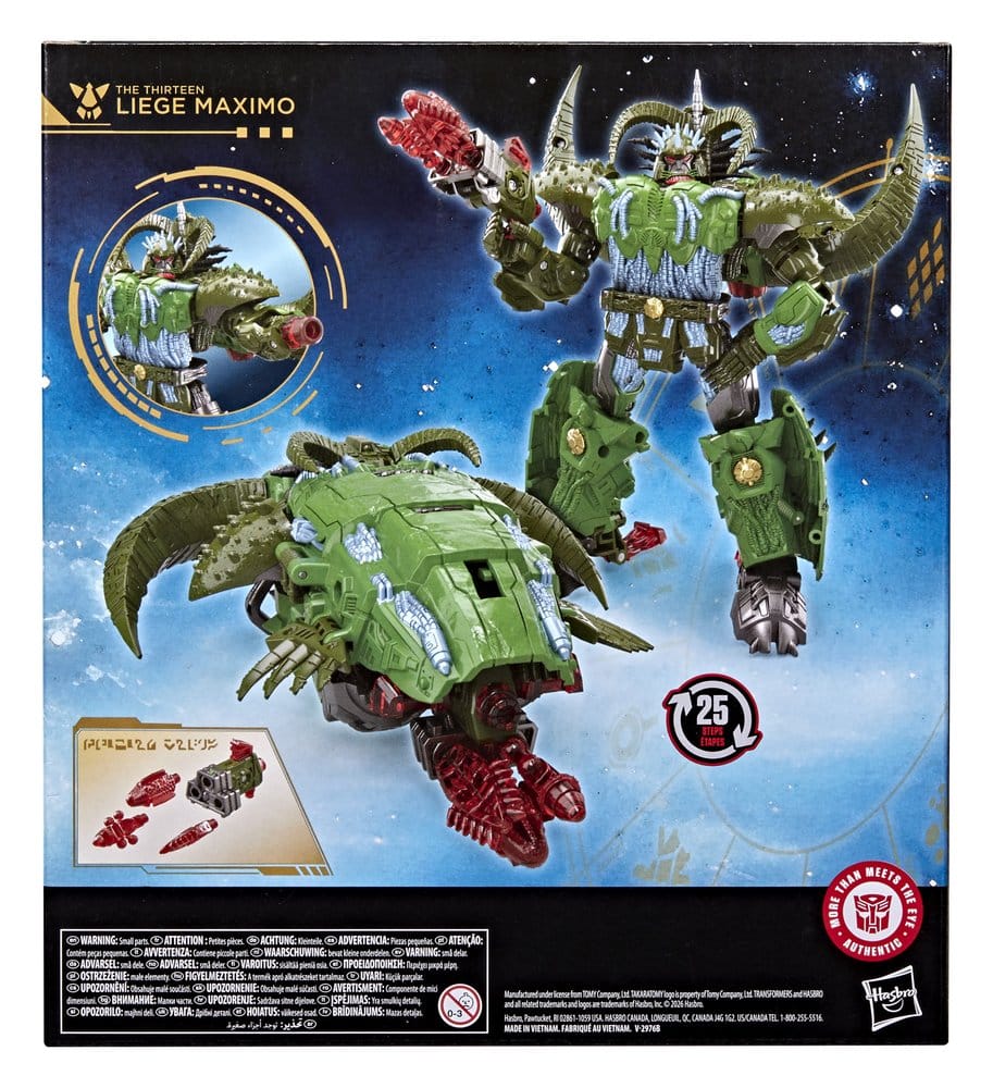 Transformers Age of the Primes Leader Class Action Figure The Thirteen: Liege Maximo 22 cm