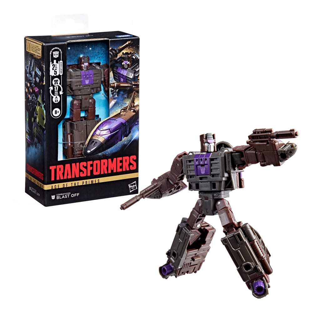 Transformers Age of the Primes Deluxe Class Action Figure Combaticon Blast Off 14 cm