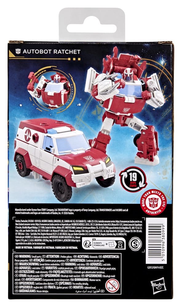Transformers Age of the Primes Deluxe Class Action Figure Autobot Ratchet 15 cm