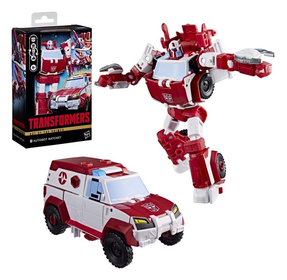 Transformers Age of the Primes Deluxe Class Action Figure Autobot Ratchet 15 cm