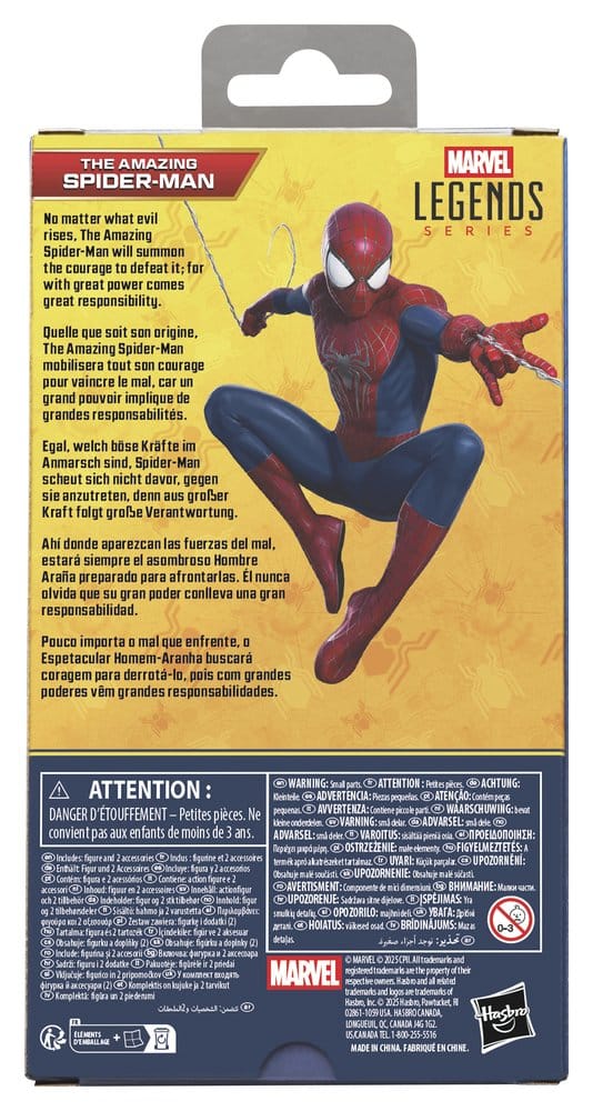 Spider-Man: No Way Home Marvel Legends Action Figure The Amazing Spider-Man 15 cm