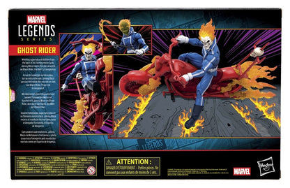 Ghost Rider Marvel Legends Action Figure  Johnny Blaze with Motorcycle 15 cm