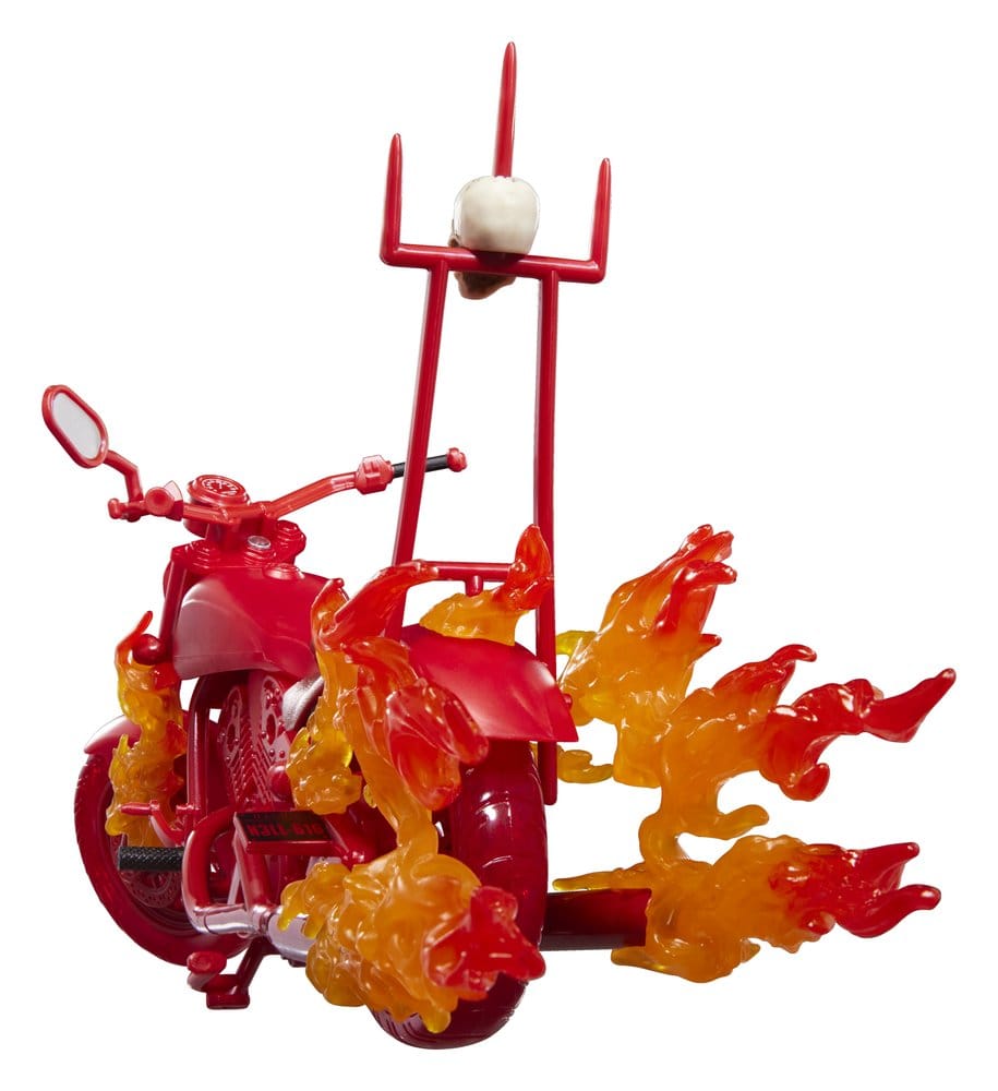 Ghost Rider Marvel Legends Action Figure  Johnny Blaze with Motorcycle 15 cm