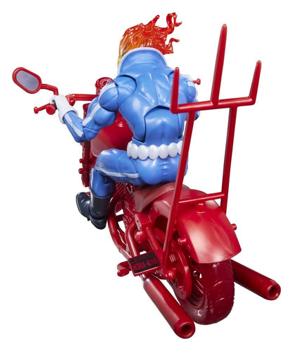 Ghost Rider Marvel Legends Action Figure  Johnny Blaze with Motorcycle 15 cm