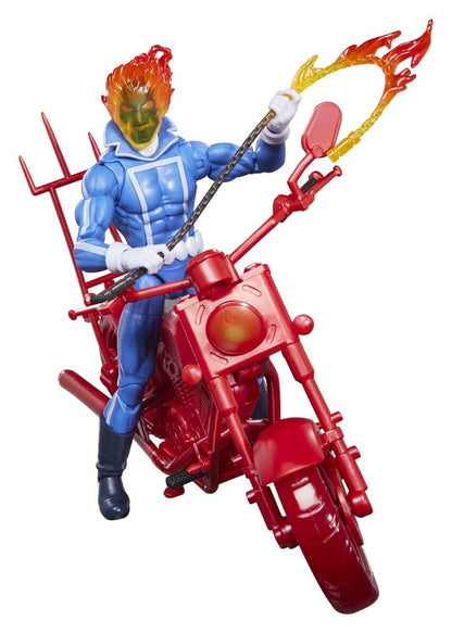 Ghost Rider Marvel Legends Action Figure  Johnny Blaze with Motorcycle 15 cm