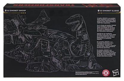 Transformers Age of the Primes Leader Class Action Figure 2-Pack G2 G2 Dinobot Swoop &amp; G2 Dinobot Sludge 19 cm